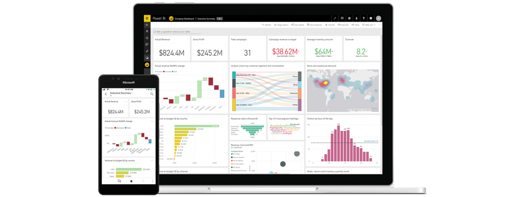 power BI stay connected