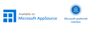 Available on appsource and microsoft preferred solution